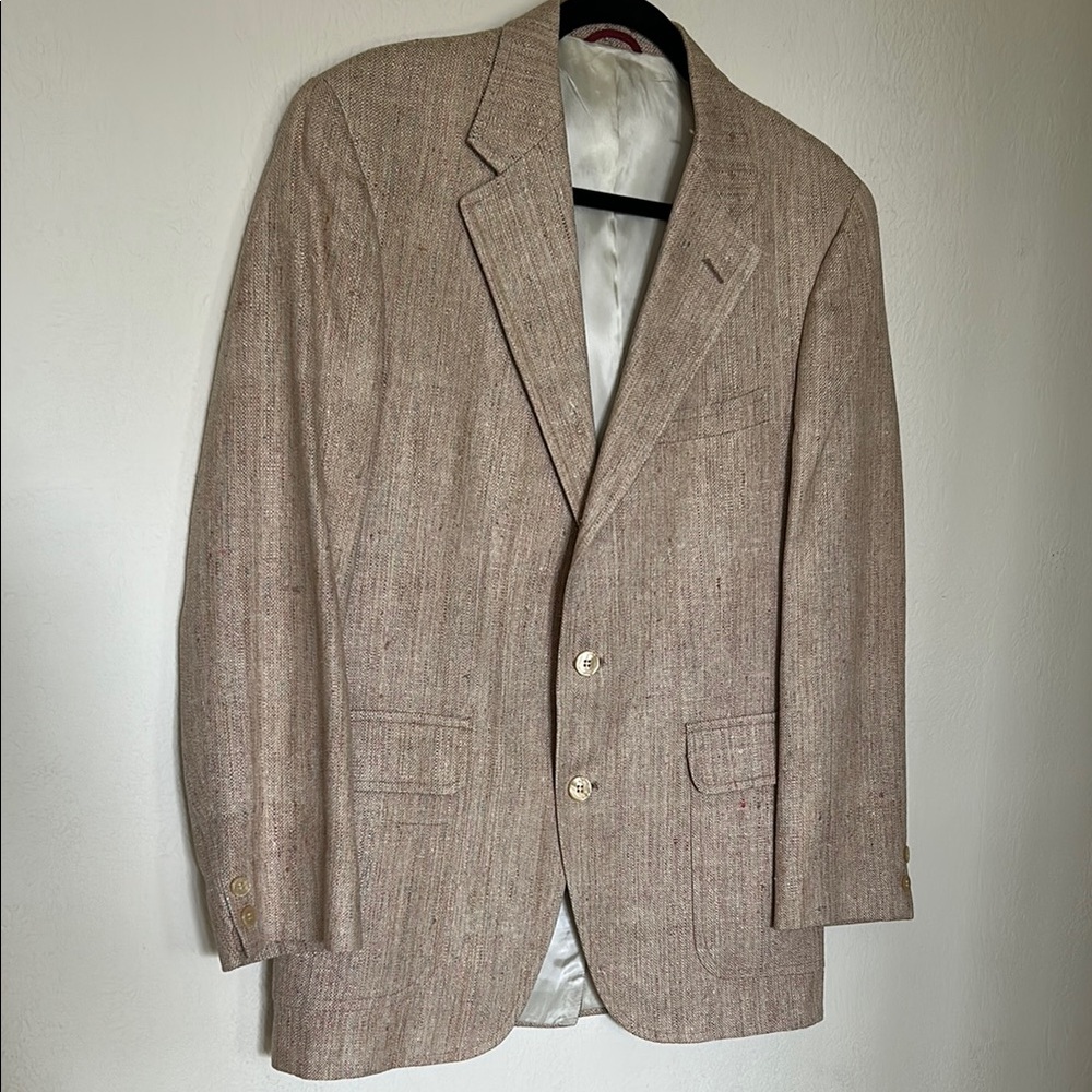 Jos. A. Bank Tan Sport Coat Lightweight Blazer